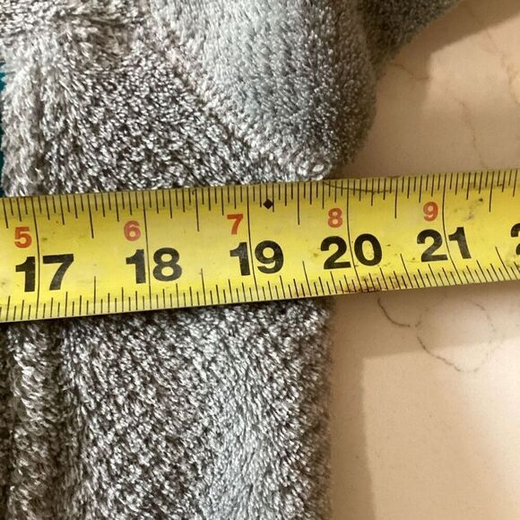 Patagonia Womens Retool Snap T Fleece Pullover Sz M Gray Teal - Picture 6 of 8